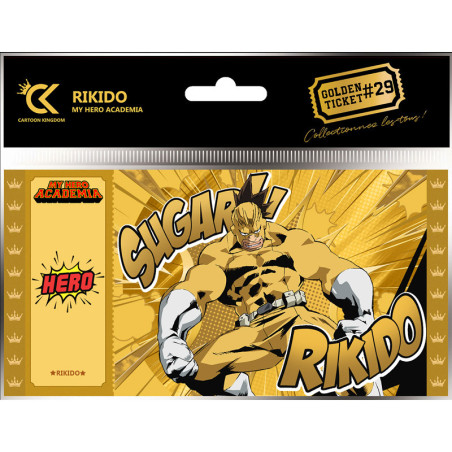 Cartoon kingdom my hero academia golden ticket v2 rikido sato x5 - golden ticketCKMHA29.jpg3760375863811