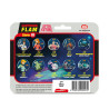 Badge / bracelet sp collection capitaine flam blister crag 5,6cmSP00247B.jpg3700789002475