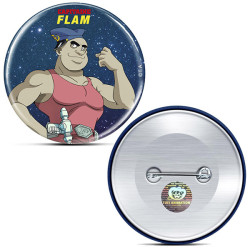 Badge / bracelet sp collection capitaine flam blister mala 5,6cmSP00246C.jpg3700789002468
