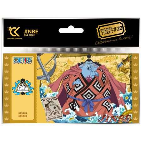 Golden ticket cartoon kingdom one piece vol 2 jinbe x5CKOP20.jpg3760375867789