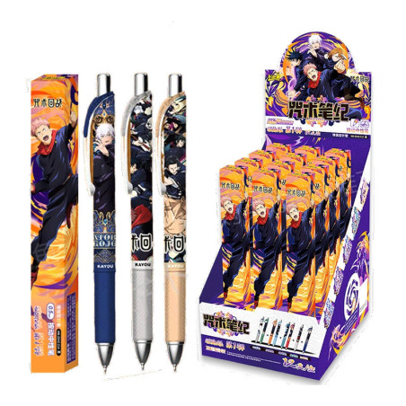 Stylo kayou 110 jujutsu kaisen gel spell pen chronicle purification asst 12pcsKYWBZSHZZ1X.jpg6973830388348
