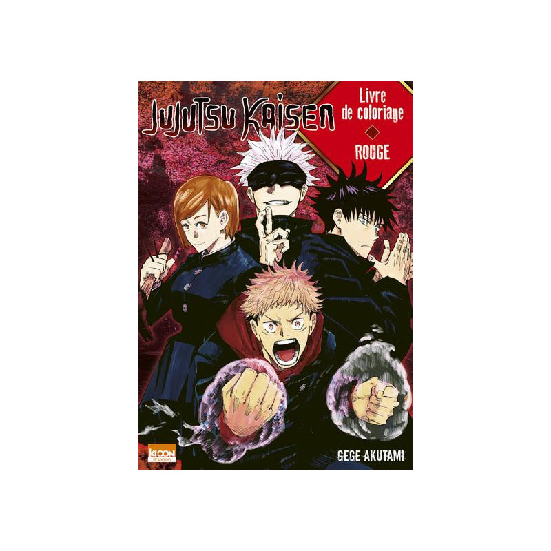 JUJUTSU KAISEN - Livre de coloriage rougeMH1048314_1.jpg9791032719626