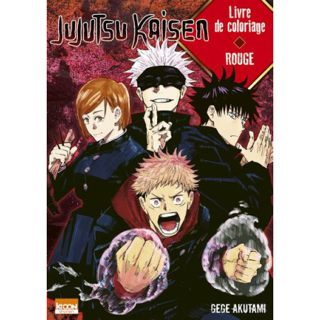 JUJUTSU KAISEN - Livre de coloriage rougeMH1048314_1.jpg9791032719626