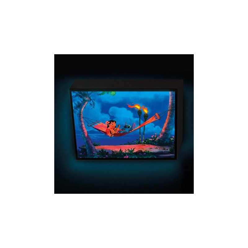LILO & STITCH - Hamac - Canvas Lumineux 30x40 CmWDCL91846_1.jpg5050574124959