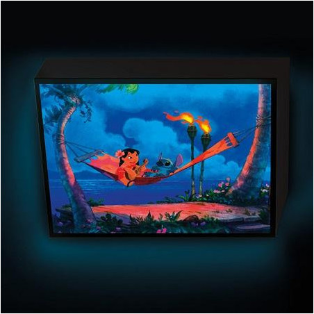 LILO & STITCH - Hamac - Canvas Lumineux 30x40 CmWDCL91846_1.jpg5050574124959