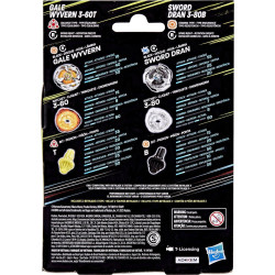 BEYBLADE X - Gale Wyvern 3-60T & Sword Dran 3-80B Dual PackFIGG1543ES0_3.jpg5010996290342