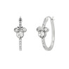 MINNIE - 1 Paire d'Anneaux d'Oreilles Serti en Laiton Plaqué ArgentEF00829RAPRLPH_4.jpg198660038218