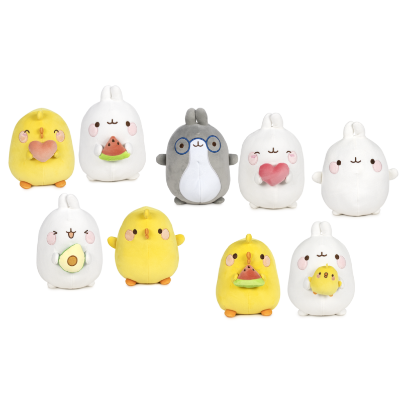MOLANG - Assortiment de 12 Peluches Wave 1- 25cm760024981_1.png8425611349812