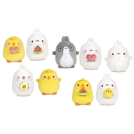 MOLANG - Assortiment de 12 Peluches Wave 1- 25cm760024981_1.png8425611349812
