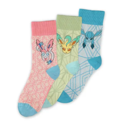 POKEMON - Evoli Evolution II -Pack de 3 paires de chaussettes (T35-38)FIGGS528201POK_1.png8718526216967