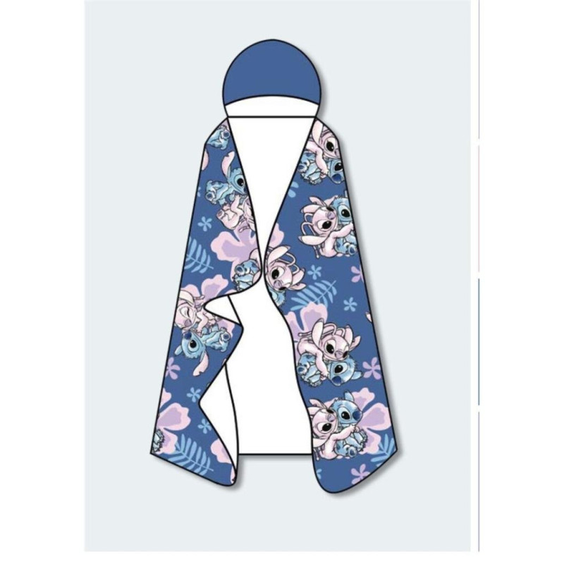 DISNEY - Stitch & Angel "Fleurs" - Couverture à  capuche 120x150cmFIGAYM121STITCHPFL_1.jpg5407010079463