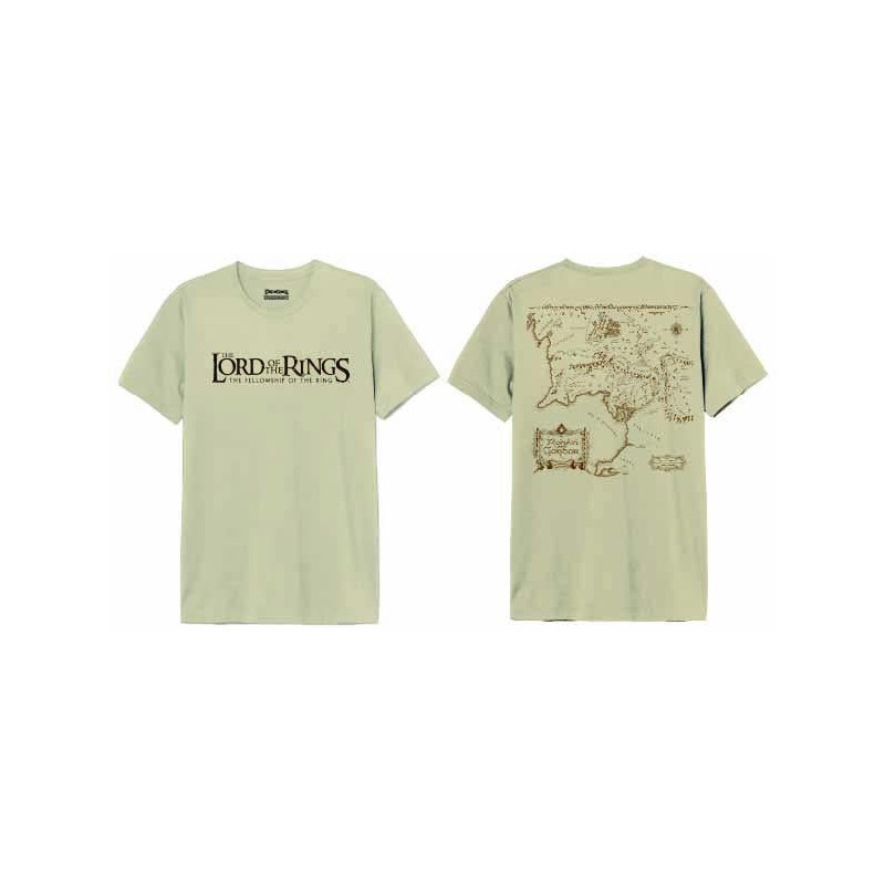LE SEIGNEUR DES ANNEAUX - Gondor Map - T-Shirt Homme (S)FIGMLRTS005SA_1.jpg3664794749209
