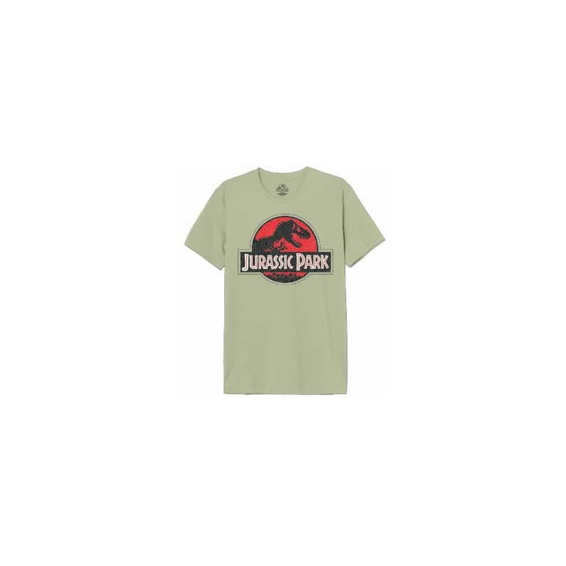 JURASSIC PARK - Grunge logo jurassic - T-Shirt Homme (S)FIGMJPTS013SA_1.jpg3664794757600