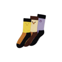 POKEMON - Trio Crew - Pack de 3 paires de chaussettes (T39-42)FIGCR883055POK_1.png8718526678451