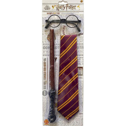 HARRY POTTER - Lunettes + Baguette + Cravate - Set d'accessoiresFIGR301119_1.jpg883028460847