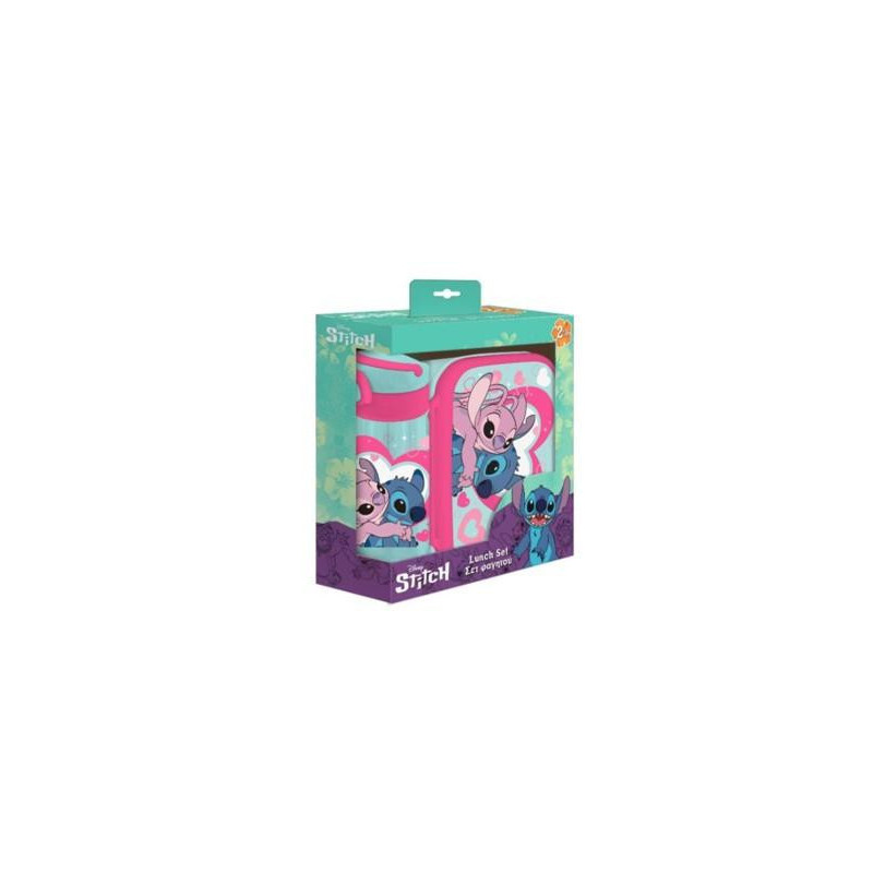 STITCH & ANGEL - Set Boite à  Tartines + Bouteille en Plastique 500mlFIG000565109_1.jpg5205698755224