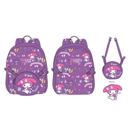 MY MELODY - Must - Sac à  dos + un mini sac détachableFIG000490198_1.jpg5205698760129