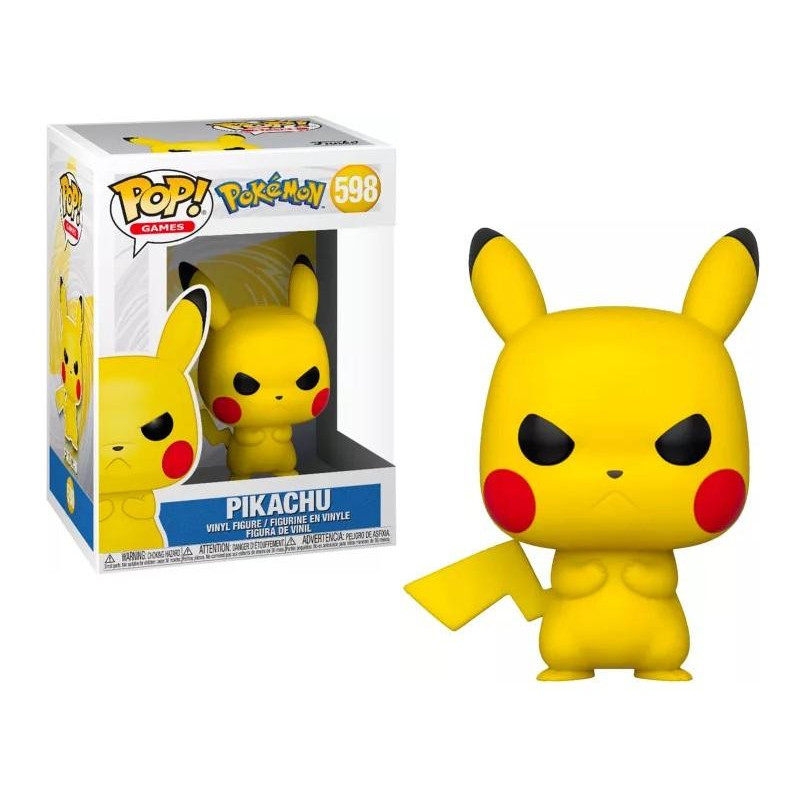 POKEMON - POP Games NÂ° 598 - Pikachu GrincheuxFIGFUN48401_1.jpg889698484015