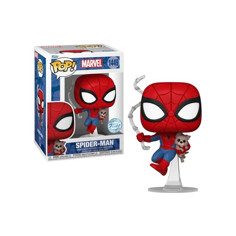 MARVEL - POP NÂ° 1449 - Spider-Man avec SandwichFIGFUN85244_1.jpg889698852449