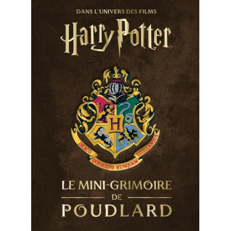 HARRY POTTER - Les mini-grimoires T07 : PoudlardBOOKHUG295692_1.jpg9782386400001