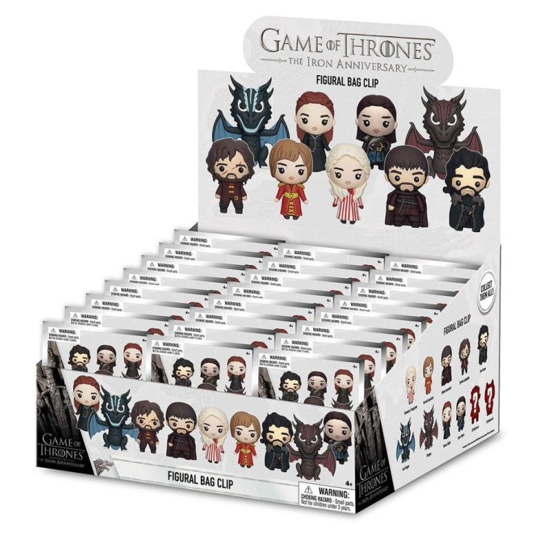 GAME OF THRONES - Series 1 - 3D Foam Bag Clip (Display 24 Pcs)FIGMONO47185_1.jpg77764471858