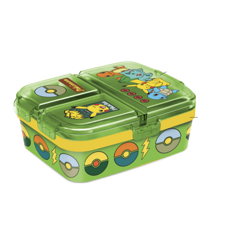 POKEMON - A wild Pikachu - Boà®tes à  Tartines multi compartimentFIGSTOR56096382_1.png8412497963829