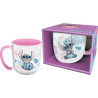 STITCH - Watercolor Rose - Mug Elite Intérieur Coloré - 384mlFIGSTOR56096416_2.jpg8412497964161