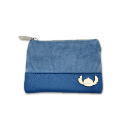 STITCH & ANGEL - Bleu Corduroy Fashion Duo - Porte-monnaie '14x10x1cm'FIGRED90696239_1.png8718526407310