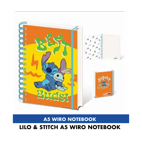 LILO & STITCH - Best Buds - Carnet de notes A5FIGSR2400507_1.png5063457005429