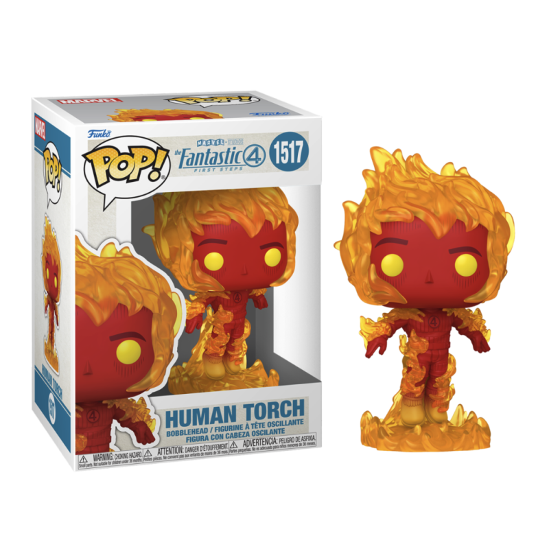 LES 4 FANTASTIQUES - POP Marvel NÂ° 1517 - La Torche HumaineFIGFUN83586_1.png889698835862