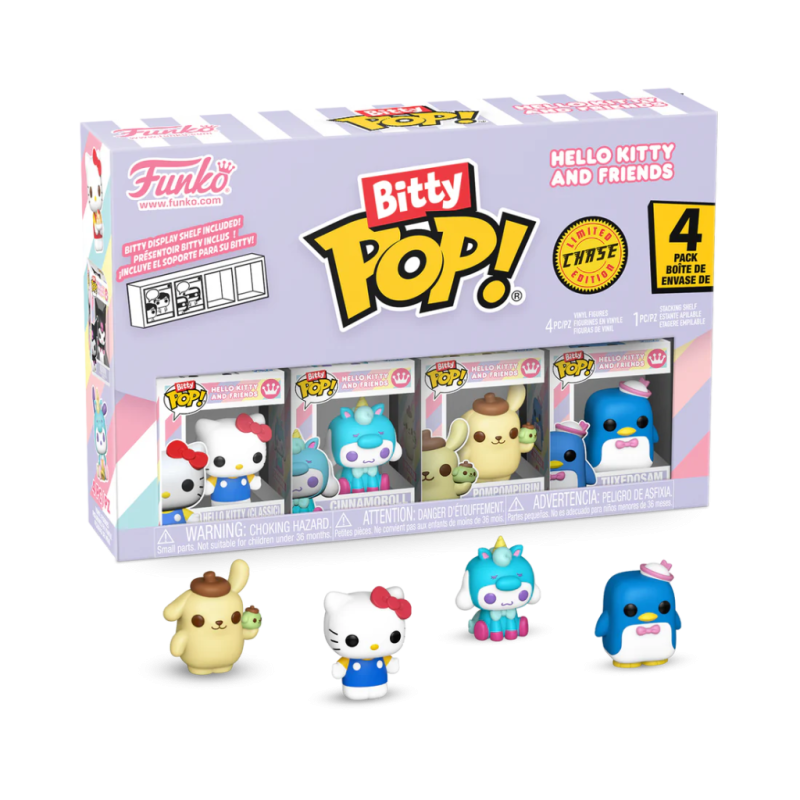 SANRIO - Bitty Pop 4 Pack 2.5cm - Hello KittyFIGFUN85713_1.png889698857130
