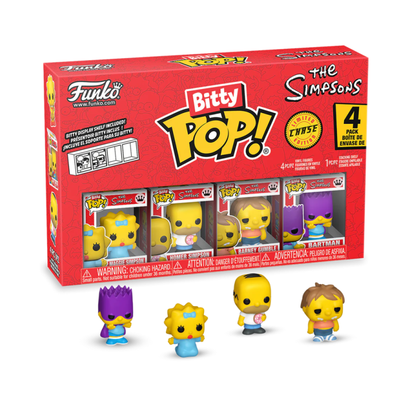 SIMPSONS - Bitty Pop 4 Pack 2.5cm - MaggieFIGFUN85709_1.png889698857093