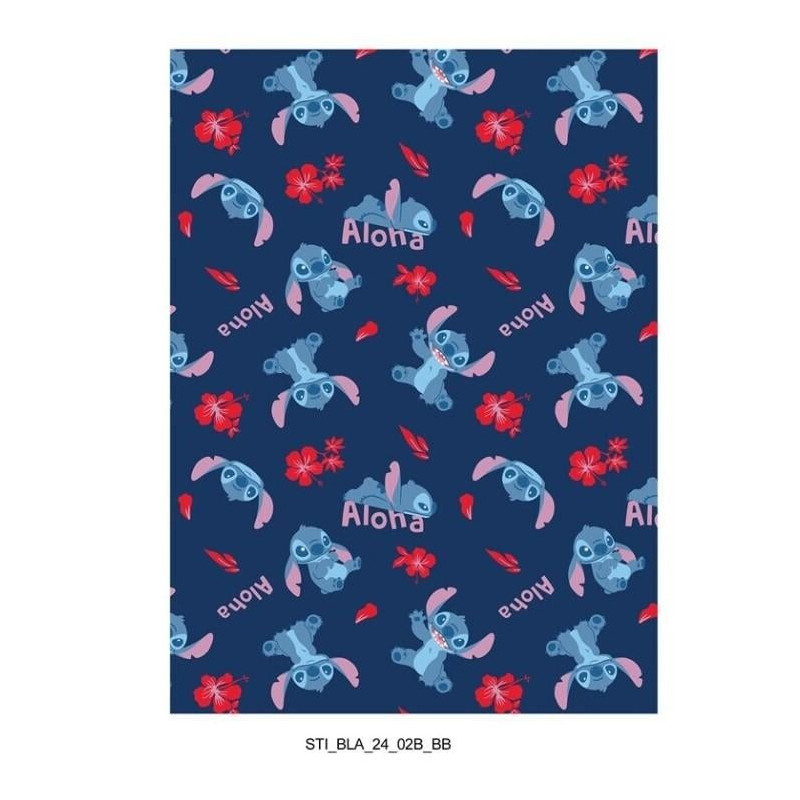 DISNEY - Couverture Flanelle 110x150cm - Stitch "Aloha"FIGAYM084STITCHFL_1.jpg5407010078770