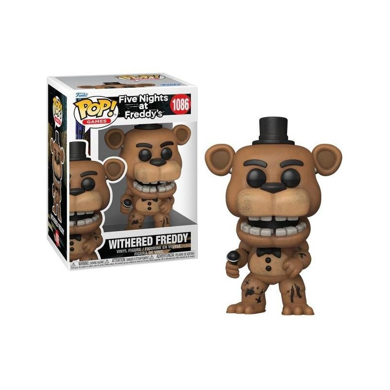 FIVE NIGHTS AT FREDDY'S - POP Games NÂ° 1086 - Withered FreddyFIG83867_1.jpg889698838672