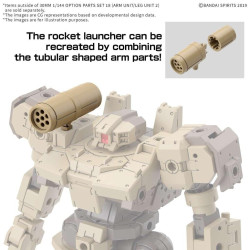 GUNDAM - 30MM 1/144 OPTION PARTS SET 18 - Model KitFIGMK68335_5.jpg4573102683359