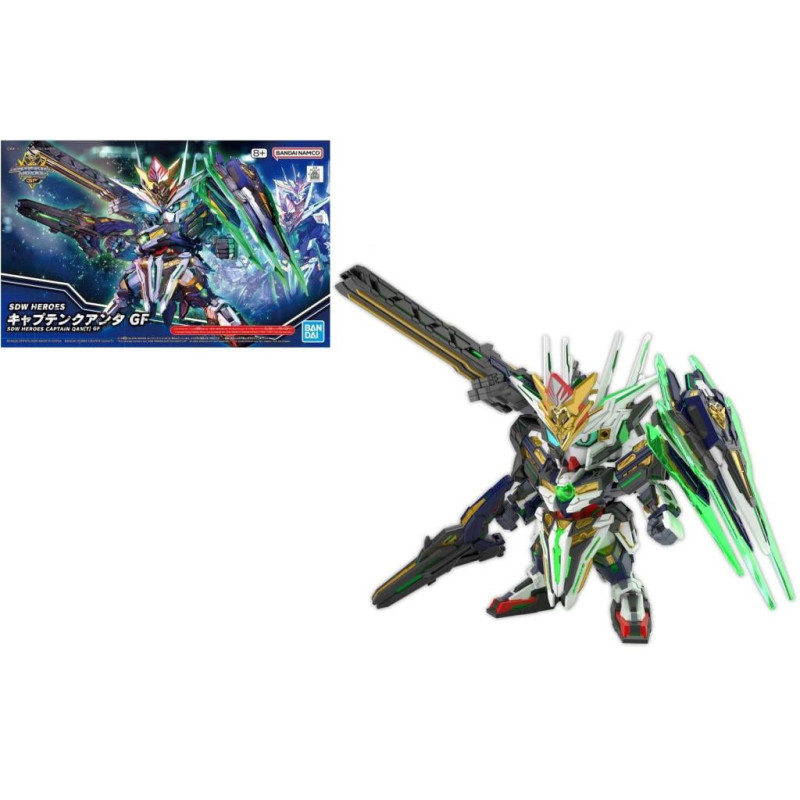 GUNDAM - SDW HEROES CAPTAIN QAN[T] GF - Model KitFIGMK68363_1.jpg4573102683632