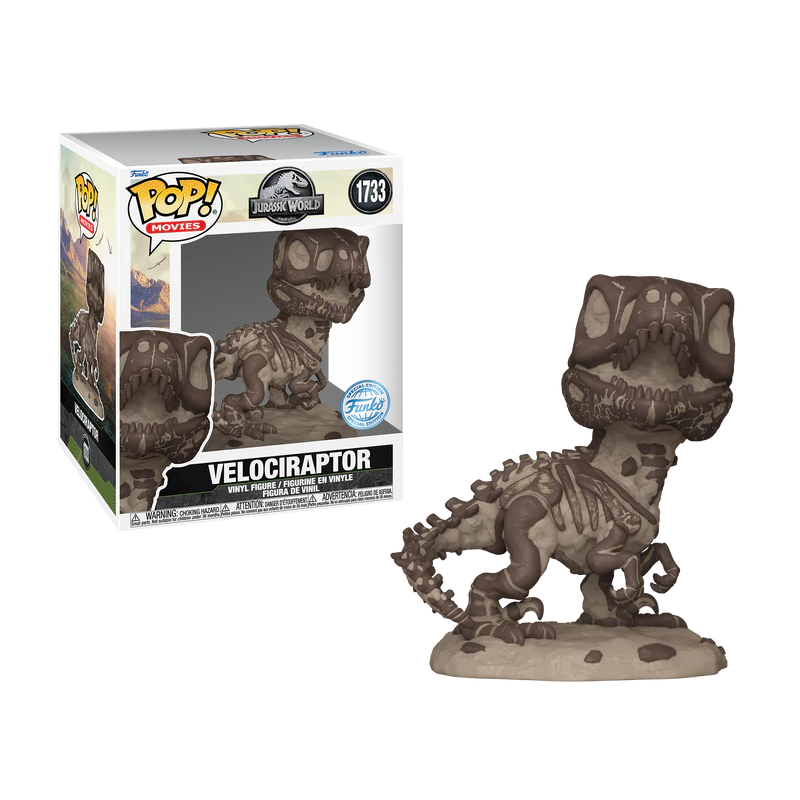 JURASSIC PARK - POP SUPER NÂ° 1733 - Velociraptor (Fossile)FIG84598_1.png889698845984