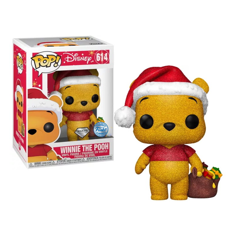 DISNEY - POP Disney NÂ° 614 - Winnie L'Ourson "Noà«l" (Diamond Glitter)FIGFUN51675_1.png889698516754