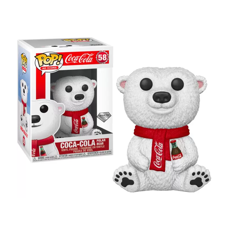 COCA-COLA - POP Ad Icons NÂ° 58 - Ours Polaire Coca-Cola (Diamant)FIGFUN52256_1.png889698522564