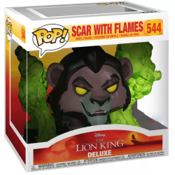 LE ROI LION - POP Deluxe NÂ° 544 - Scar avec flammes avec ChaseFIGFUN38929_2.png889698389297