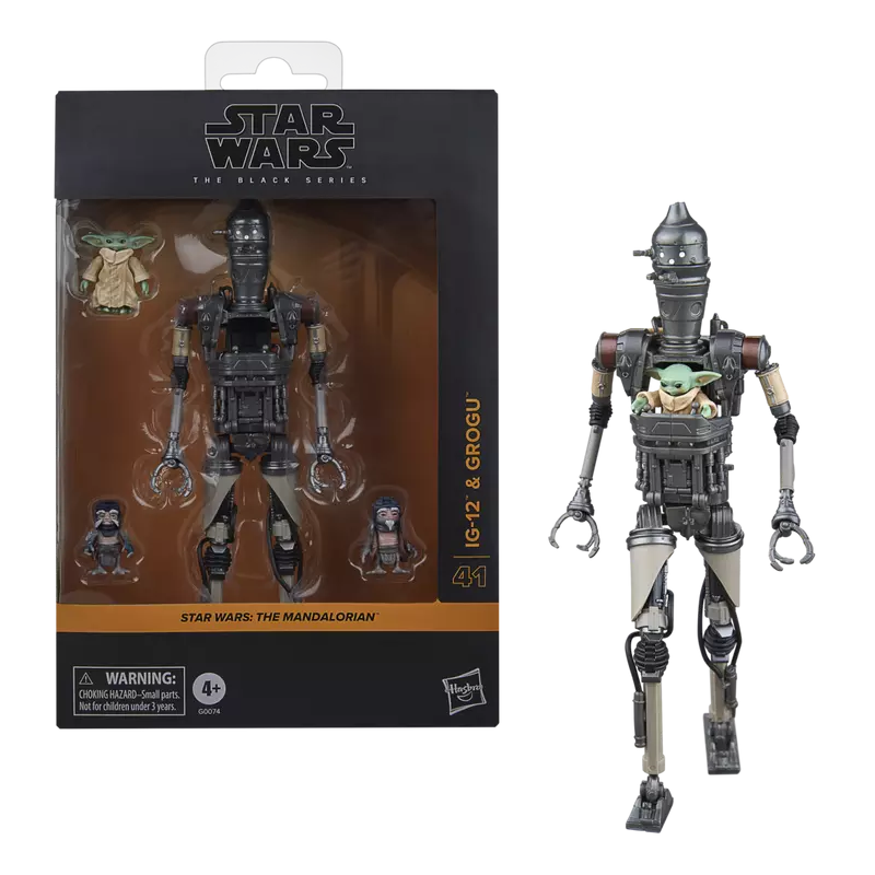 THE MANDALORIAN - IG-12 & Grogu - Figurine Black Series 15cmFIGG00745L0_1.png5010996251114