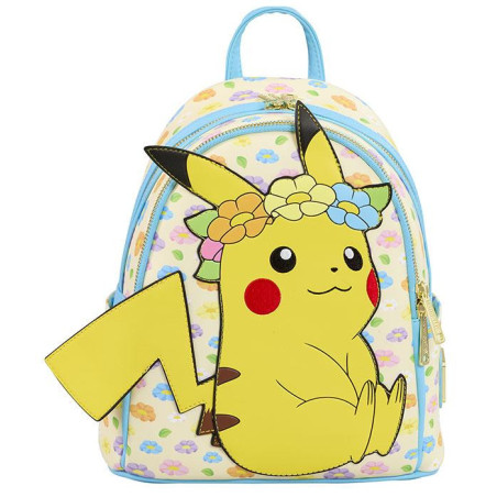 POKEMON - Pikachu Floral - Mini Sac à  Dos LoungeFlyFIGPMBK0287_1.jpg671803511224