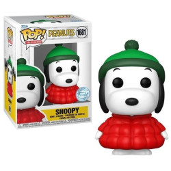 PEANUTS - POP Television NÂ° 1681 - Snoopy in coat avec ChaseFIGFUN84932_1.jpg889698849326