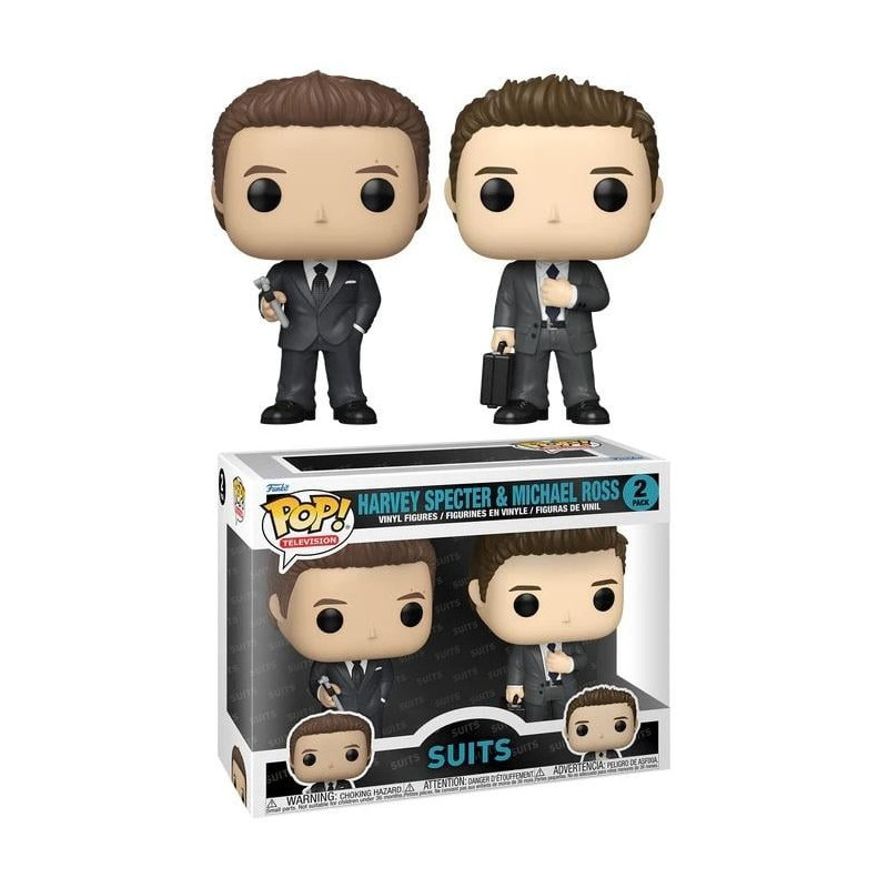 SUITS - POP Television - 2 Pack Harvey Specter & Michael RossFIGFUN83968_1.jpg889698839686