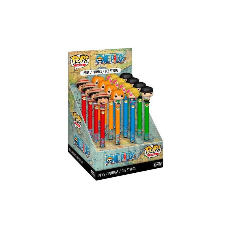 ONE PIECE - Pen Toppers Display Funko POP (Box 16 Pcs)FIGFUN85770_1.jpg889698857703