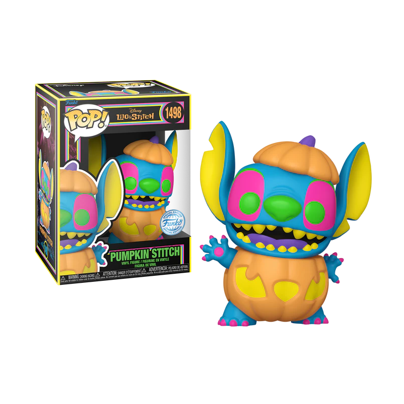 LILO & STITCH - POP Disney NÂ° 1498 - Stitch Citrouille (BLKLT)FIGFUN81969_1.png889698819695