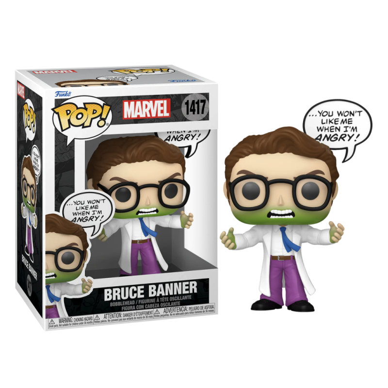 MARVEL - POP Heroes NÂ° 1417 - Bruce BannerFIGFUN82766_1.png889698827669