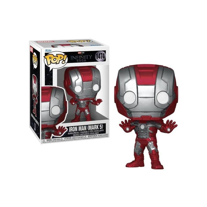 THE INFINITY SAGA - POP Marvel NÂ° 1474 - Iron Man (Mark 5)FIGFUN83789_1.jpg889698837897