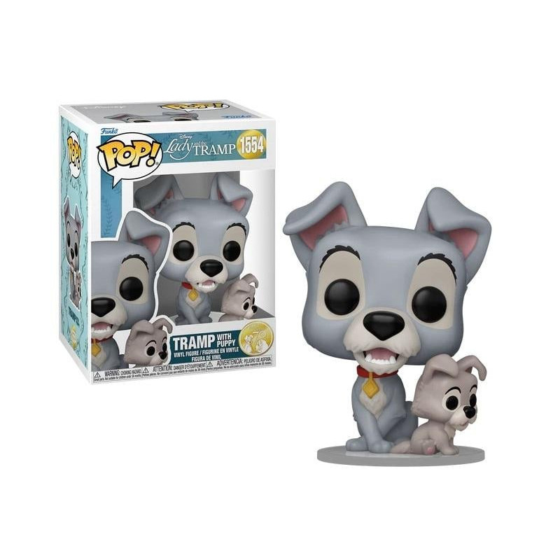 LA BELLE ET LE CLOCHARD - POP Disney NÂ° 1554 - Clochard avec chiotFIGFUN83569_1.jpg889698835695