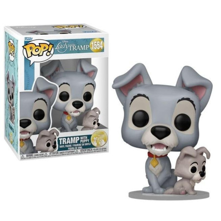 LA BELLE ET LE CLOCHARD - POP Disney NÂ° 1554 - Clochard avec chiotFIGFUN83569_1.jpg889698835695